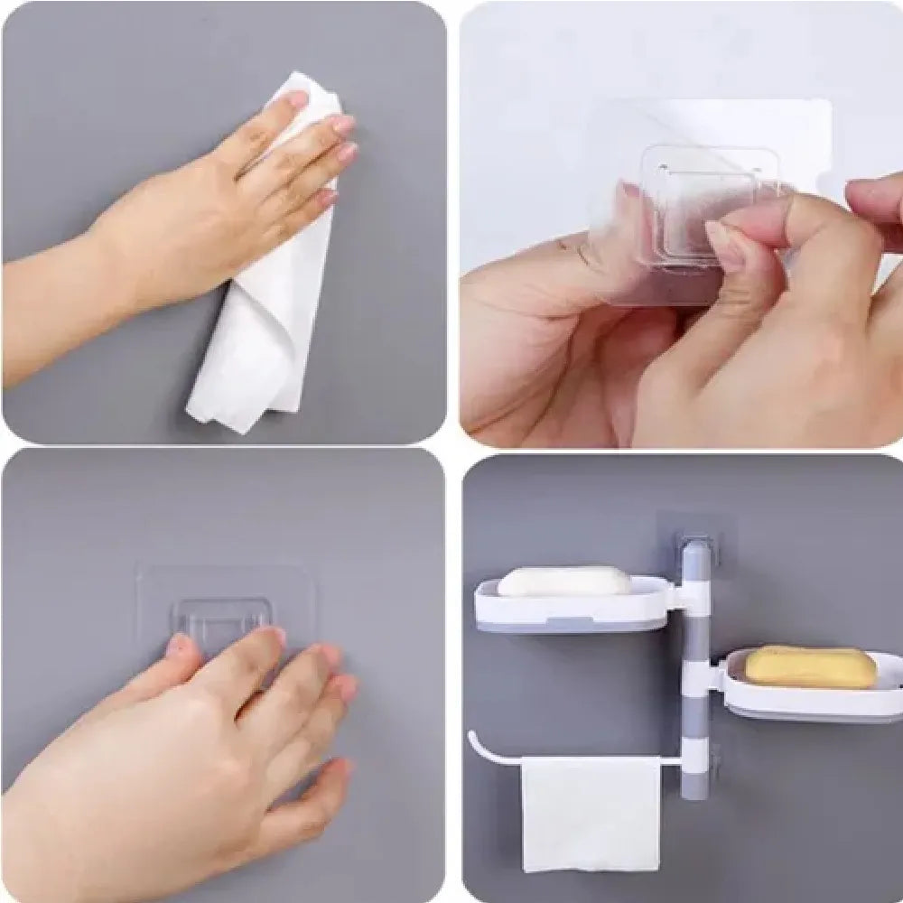 ORGANIZADOR DE BAÑO 3 PUESTOS ORGANIZADOR DE BAÑO 3 PUESTOS